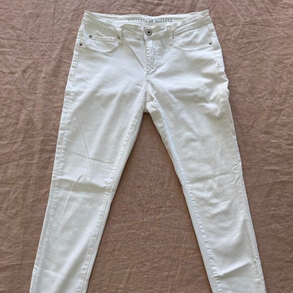 Articles of Society White Ankle Length Jeans - Picture 1 of 5